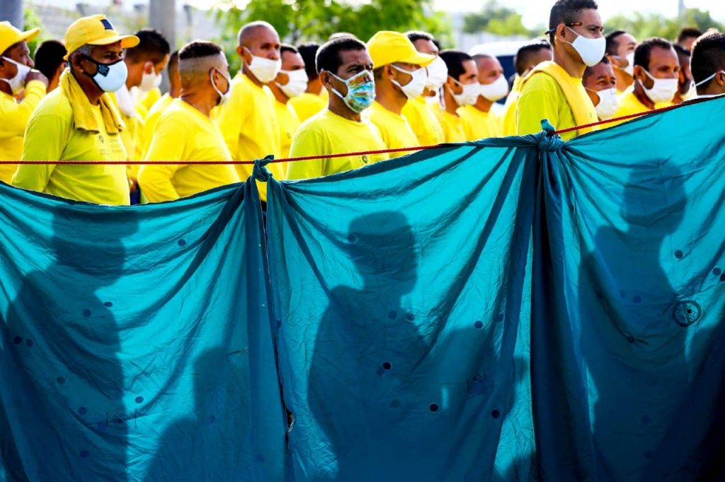 Presidente Bukele pide que reos sigan laborando para reducir el impacto de las lluvias