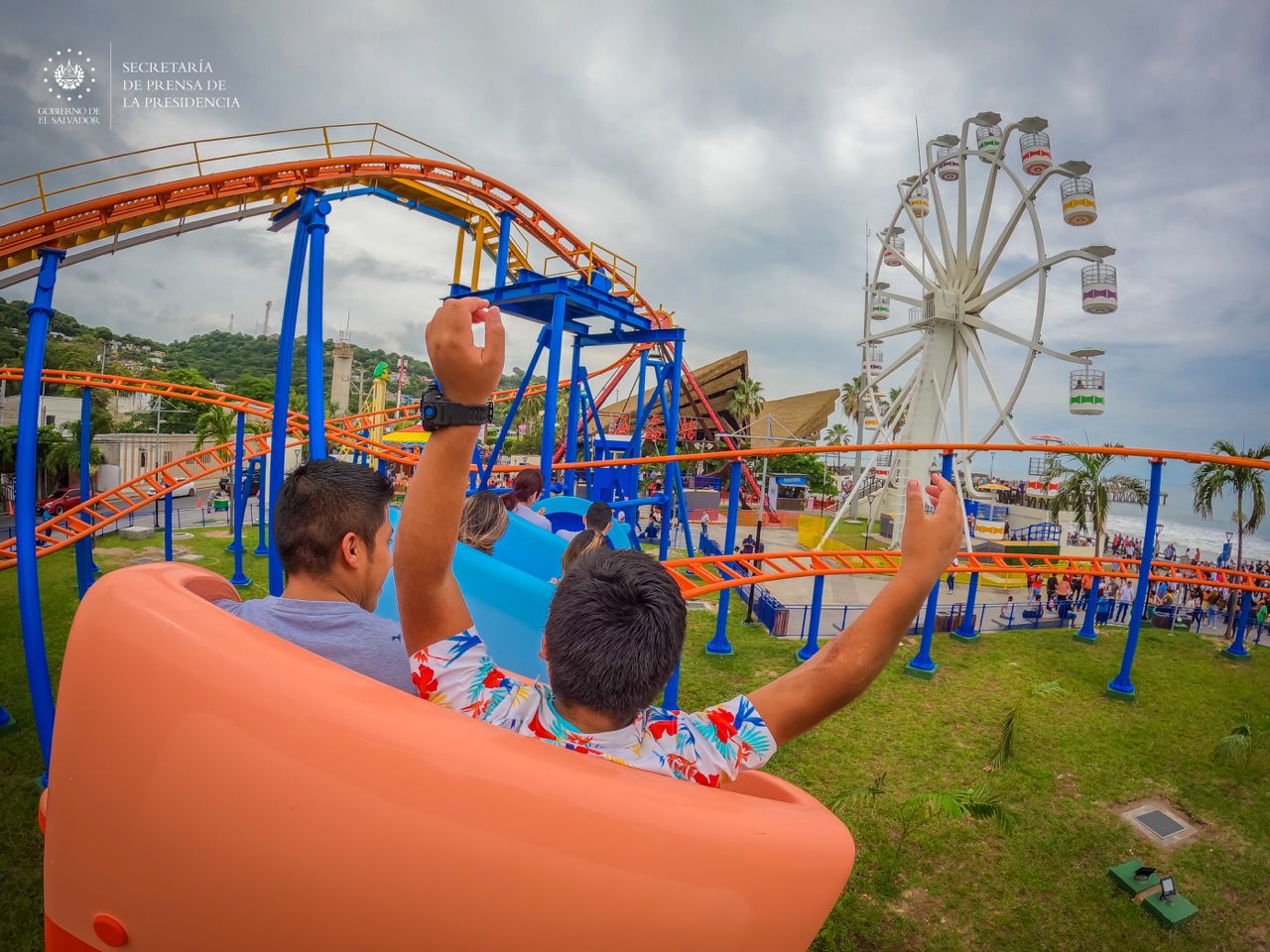Sunset Park propiciará un incremento de 60 % en el total de visitantes al complejo turístico en La Libertad - Presidencia de la República de El Salvador